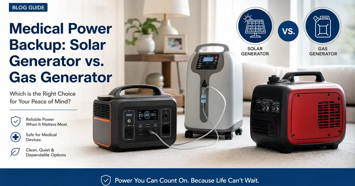 Best Generator for Oxygen Concentrator-Solar vs Gas Picks