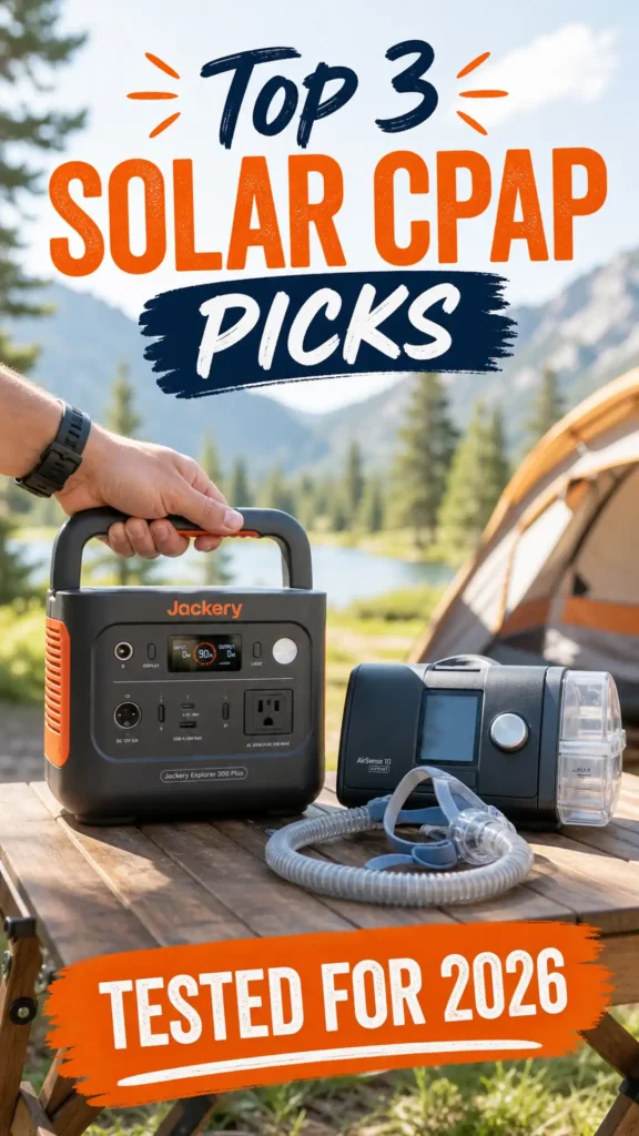 Best Solar Supported CPAP Generator: 3 Tested Picks