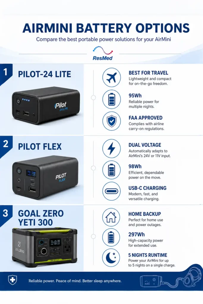 AirMini CPAP Battery Backup: 3 Tested Options for Travel 