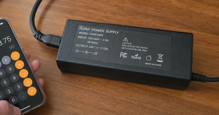 CPAP Wattage Explained: Power Draw for Every Major Machine