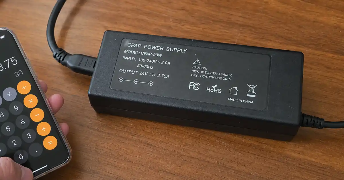 CPAP Wattage Explained: Power Draw for Every Major Machine