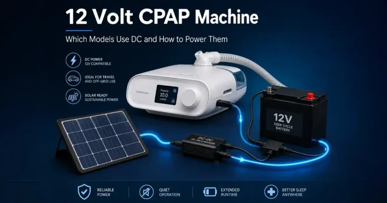 12 Volt CPAP Machine Guide: DC Models and Off-Grid Power Setup