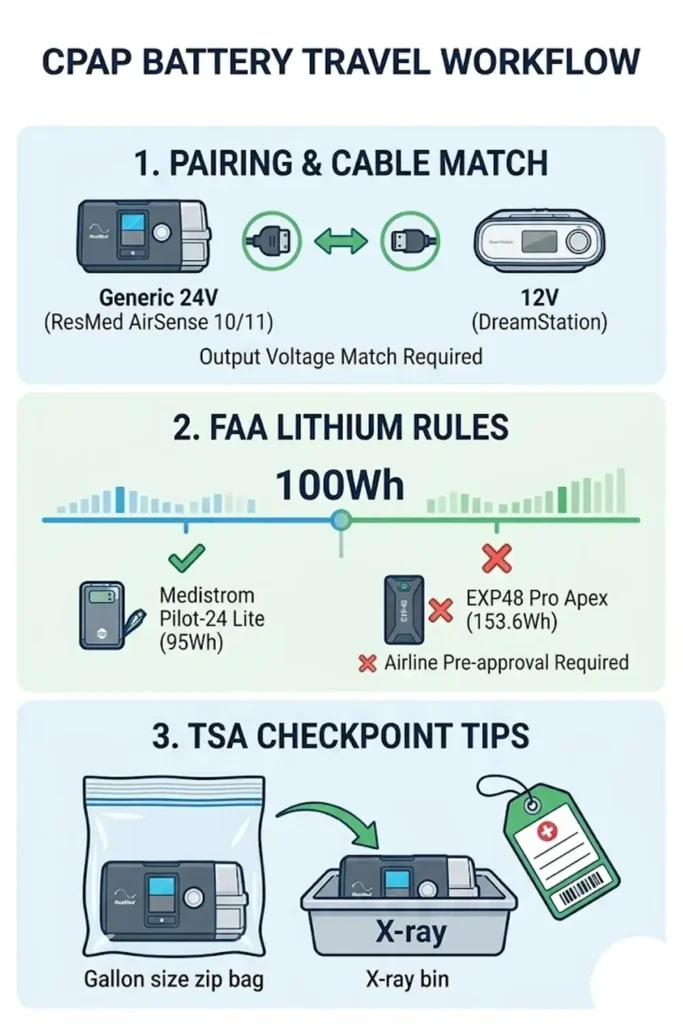Travel CPAP with Battery: The Complete Setup Guide