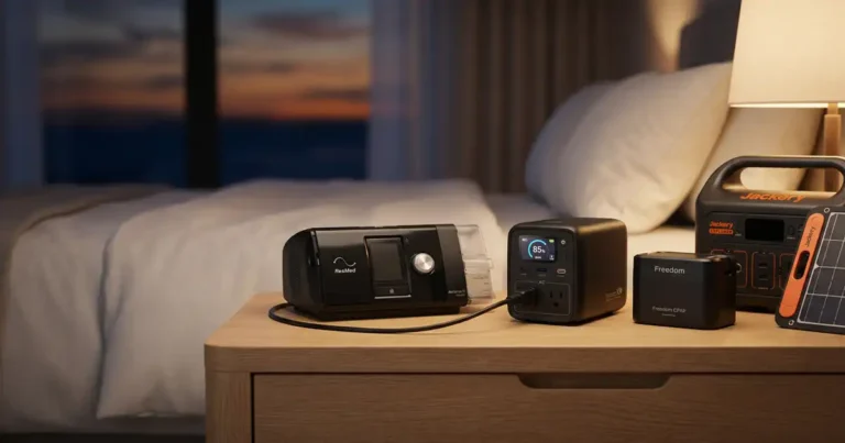 portable outlet cpap battery