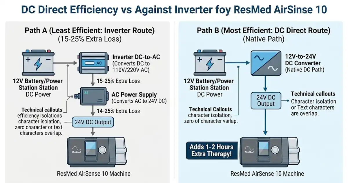 ResMed AirSense 10 Power Consumption: Watts by Mode