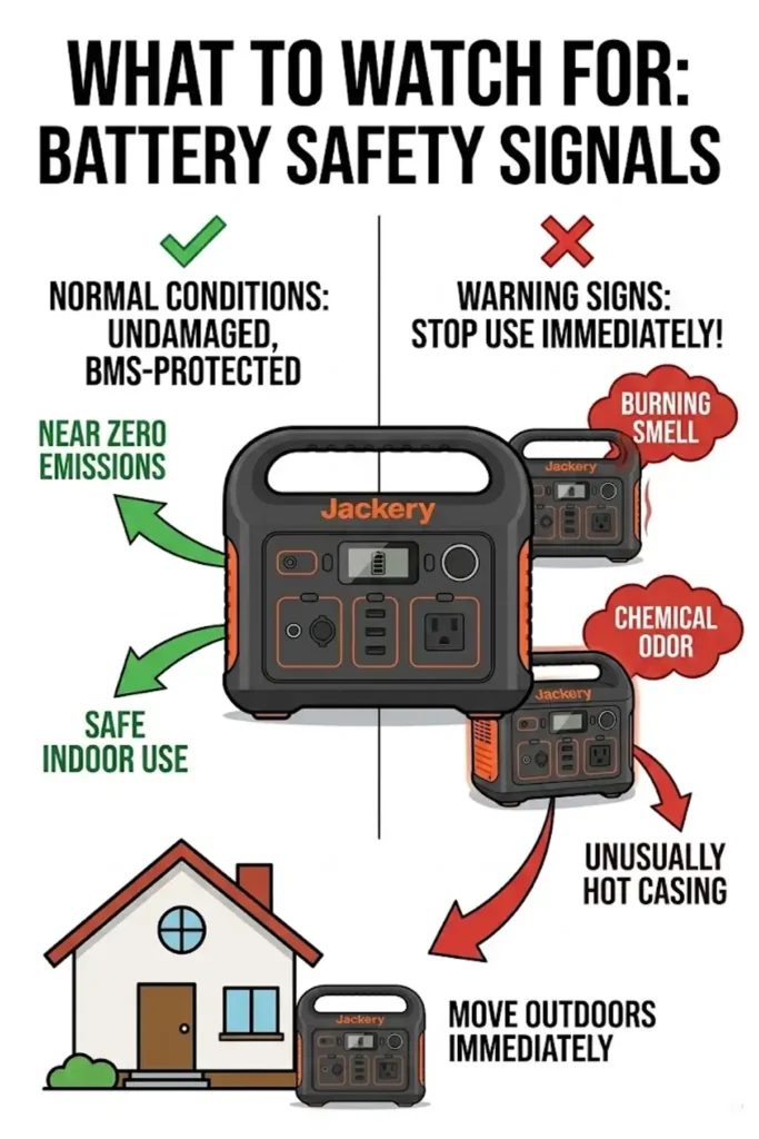 Solar Generator Indoor Safety for Medical Devices