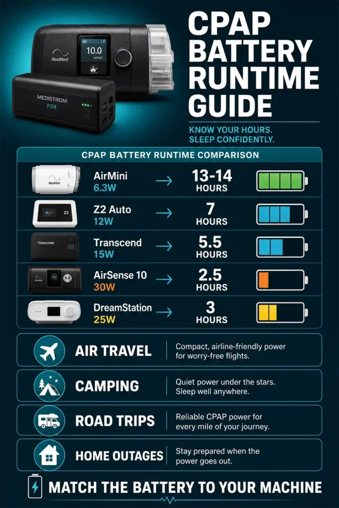Travel CPAP Battery Operated: Which Machines Work Best Off-Grid