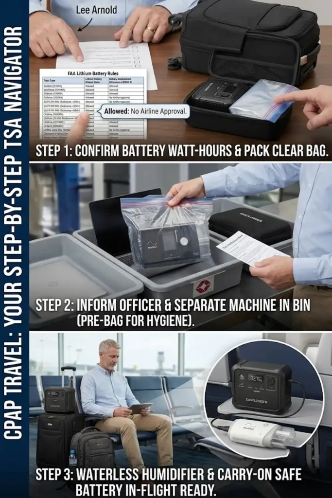 CPAP TSA Carry On Rules : What to Expect at Airport Security