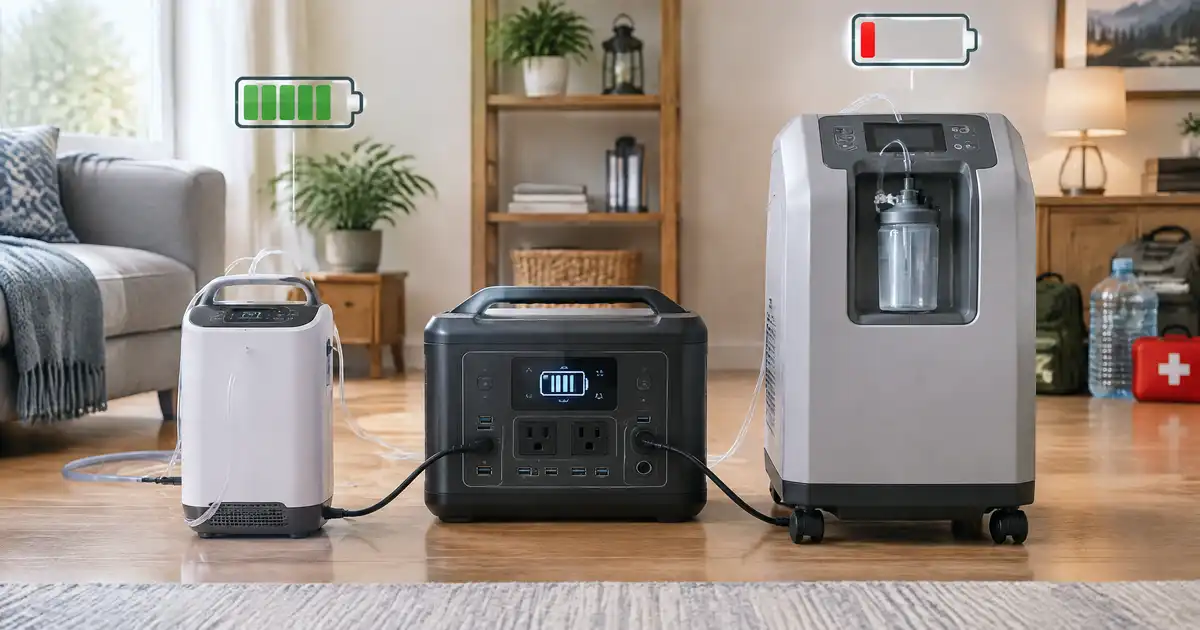 1000Wh Battery Oxygen Concentrator Runtime: The Real Numbers by Device