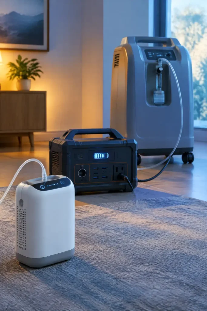 1000Wh Battery Oxygen Concentrator Runtime: The Real Numbers by Device