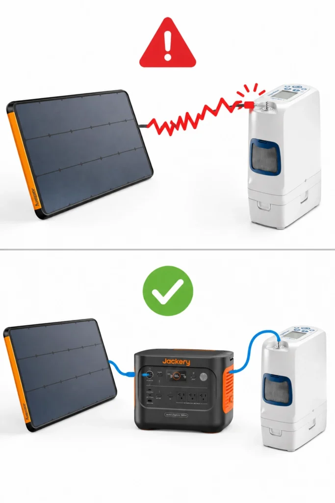 How to Run Oxygen Concentrator on Solar Power: The Real Sizing Math
