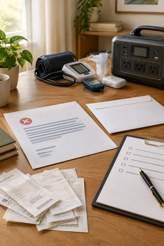 Letter of Medical Necessity for Solar Generator