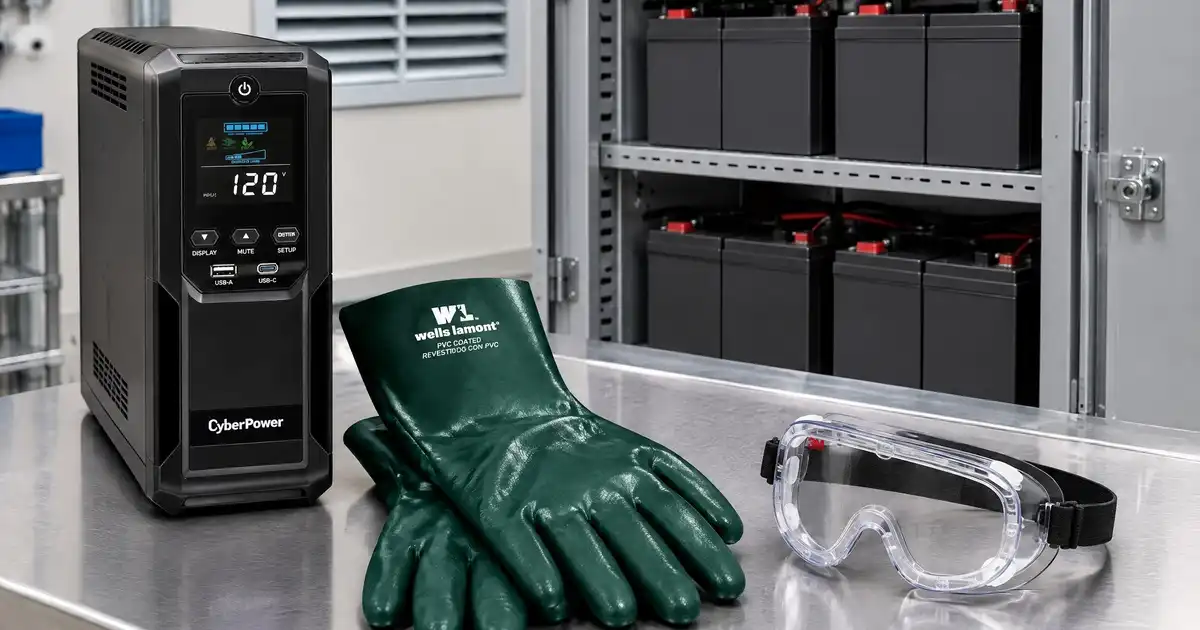 Medical Battery PPE Safety Kit: What Home Backup Power Actually Requires
