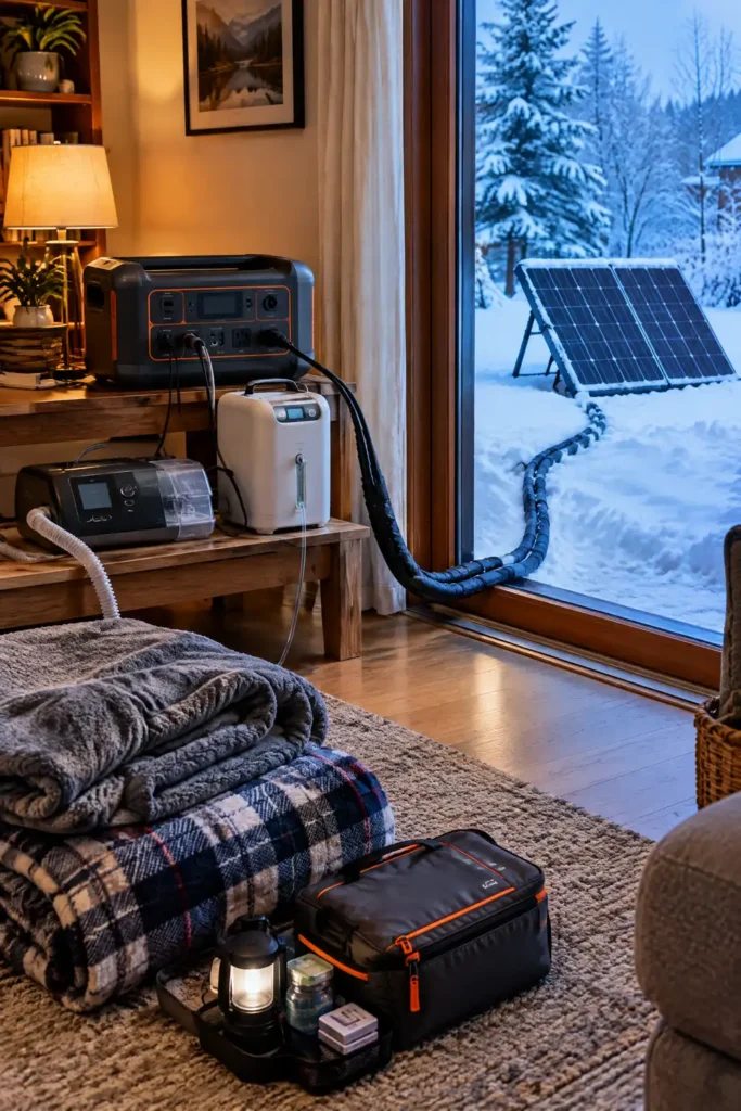 Solar Battery Backup in Extreme Cold: What Medical Users Need