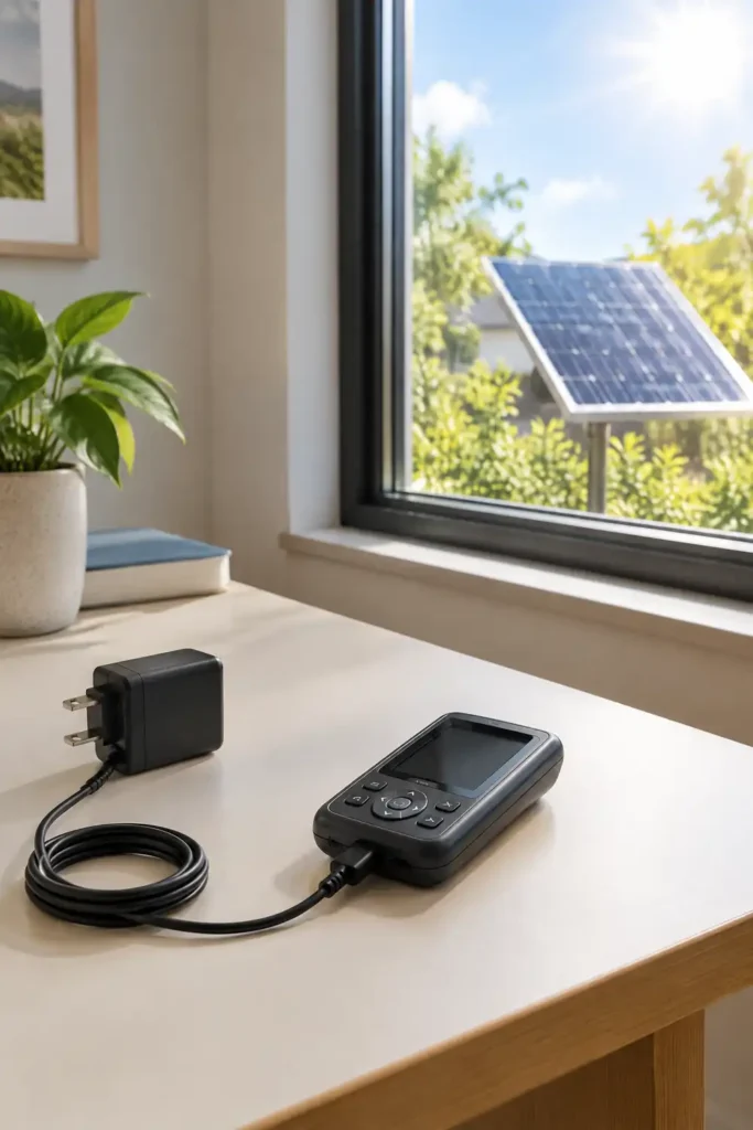 Solar Power for Insulin Pump (Omnipod): Is Charging Safe?