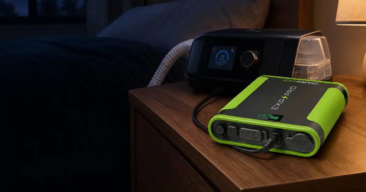 CPAP Battery EXP48PRO Review: Runtime, Compatibility, and Setup