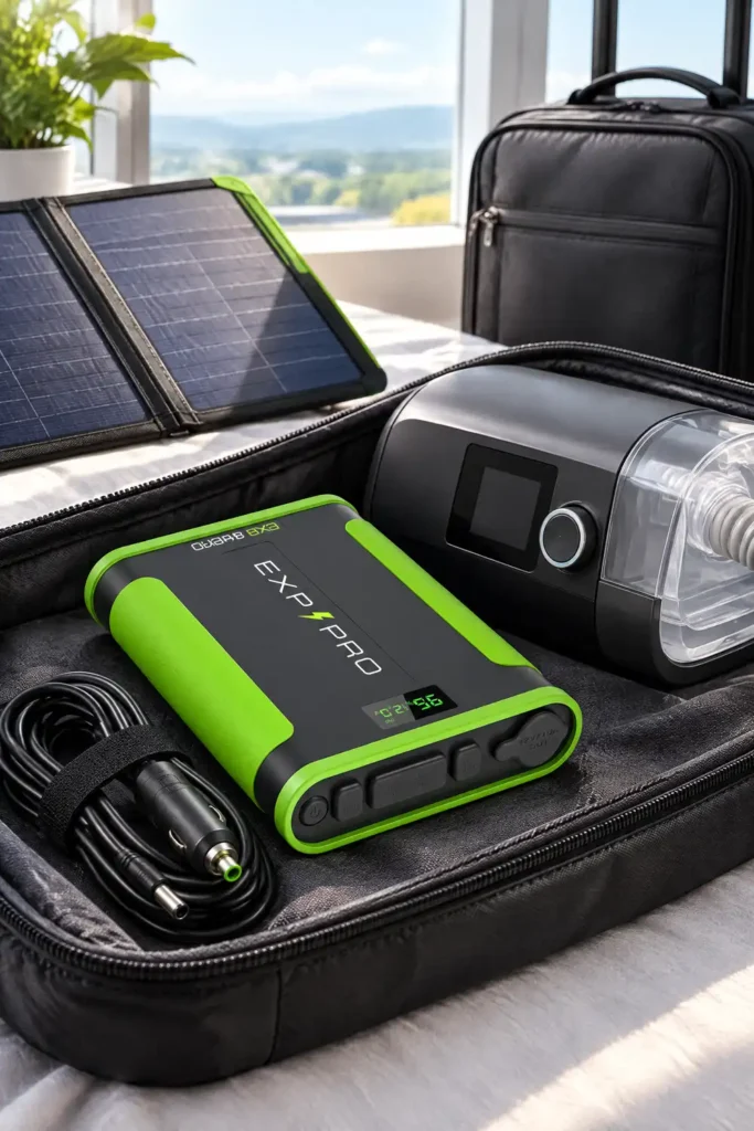 CPAP Battery EXP48PRO Review: Runtime, Compatibility, and Setup