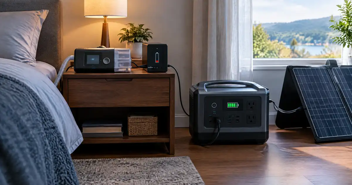 UPS vs Solar Generator for Medical Equipment